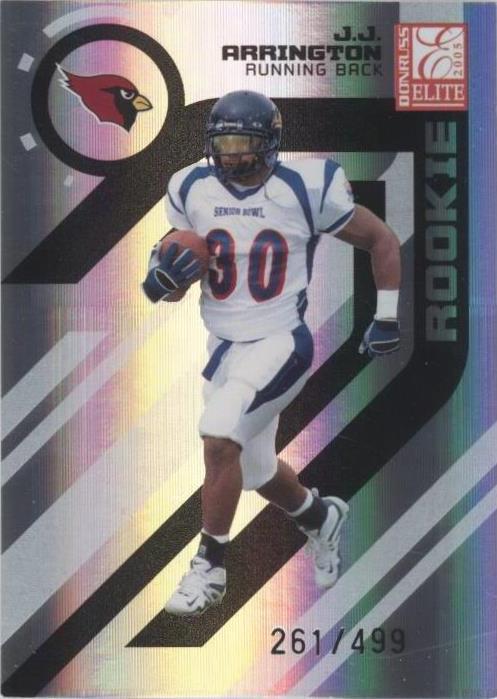 2005 Donruss Elite J.J. Arrington #154