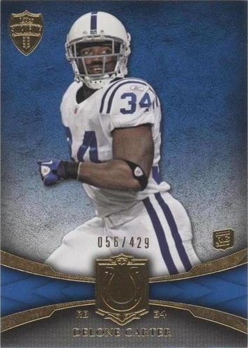 2011 Topps Supreme Delone Carter #68