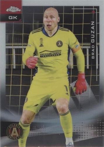 2021 Topps Chrome MLS Brad Guzan #14