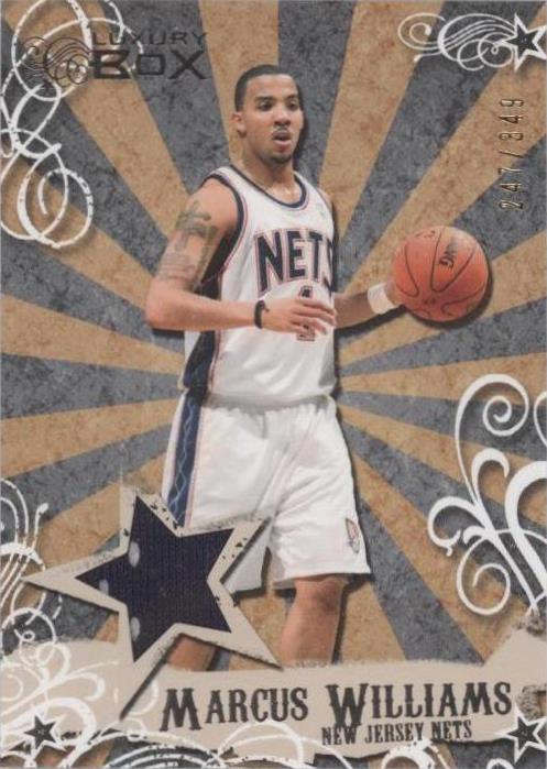2006-07 Topps Luxury Box - Marcus Williams #MR-MW