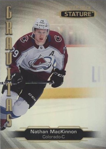 2020-21 Upper Deck Stature - Nathan MacKinnon #G-8