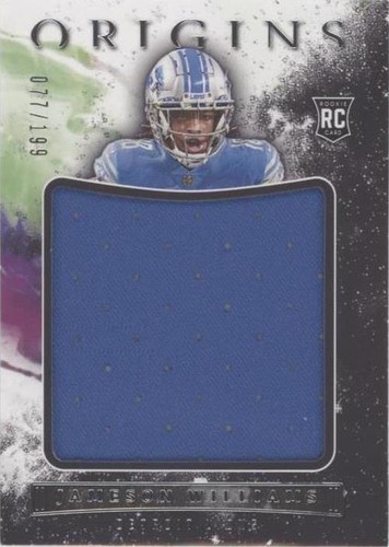 2022 Panini Origins Jameson Williams #JUM-JWI