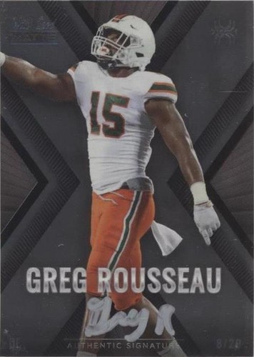 2021 Wild Card MATTE Greg Rousseau #MXP-15