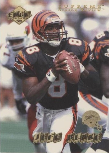 1998 Collector's Edge Supreme Season Review Jeff Blake #35