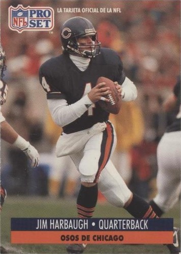 1991 Pro Set Spanish Jim Harbaugh #24