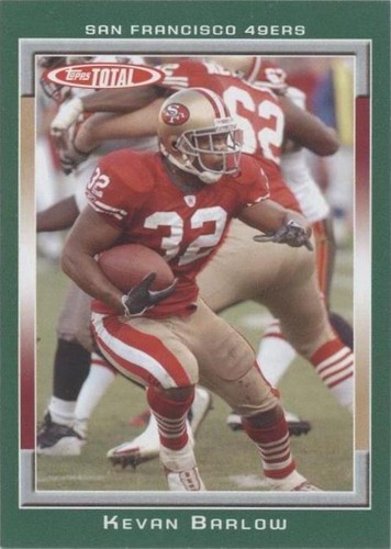 2006 Topps Total Kevan Barlow #163