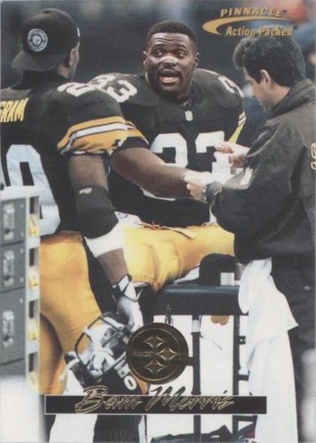 1996 Pinnacle Action Packed Bam Morris #82