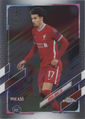2020-21 Topps Chrome X Steve Aoki UCL Curtis Jones #6