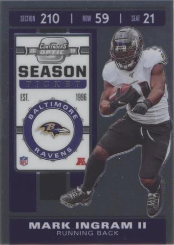 2019 Panini Contenders Optic Mark Ingram #16