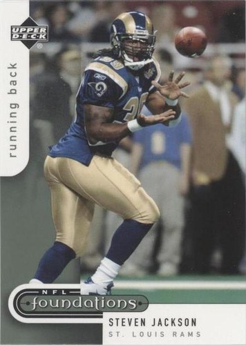 2005 Upper Deck NFL Foundations Steven Jackson #89