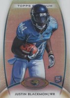 2012 Topps Platinum Justin Blackmon #140