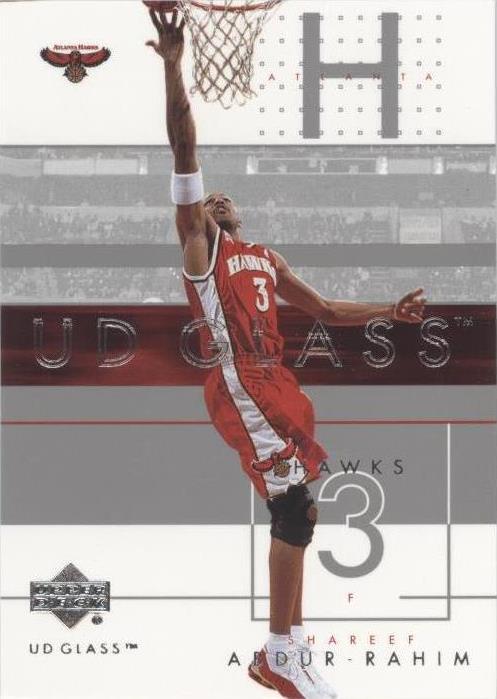 2002-03 UD Glass - Shareef Abdur-Rahim #1