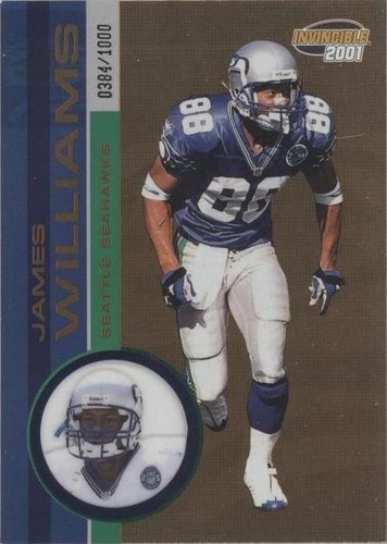2001 Pacific Invincible James Williams #229