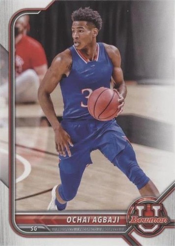2021-22 Bowman University - Ochai Agbaji #87