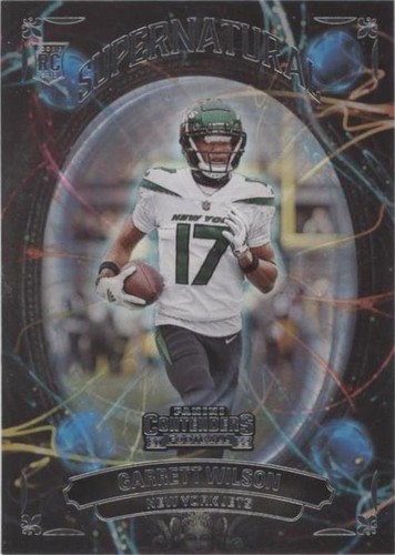 2022 Panini Contenders Garrett Wilson #SN-GWI