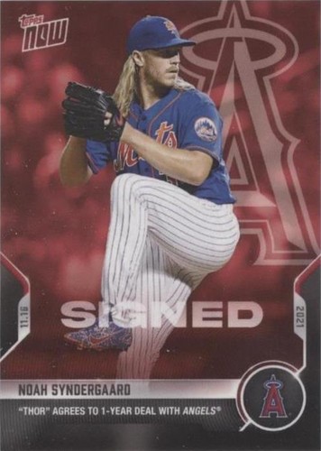 2021 Topps Now - Noah Syndergaard #OS-37