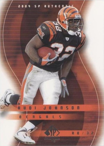 2004 SP Authentic Rudi Johnson #18