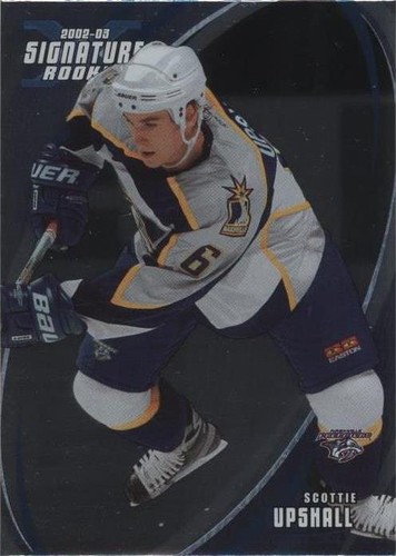 2002-03 In the Game Be A Player Signature Series - Scottie Upshall #188