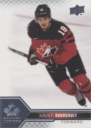 2022 Upper Deck Team Canada Juniors - Xavier Bourgault #3