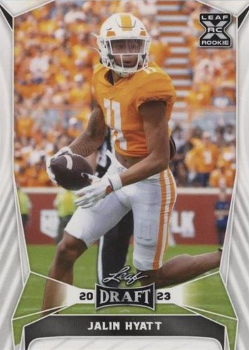 2023 Leaf Draft Jalin Hyatt #53