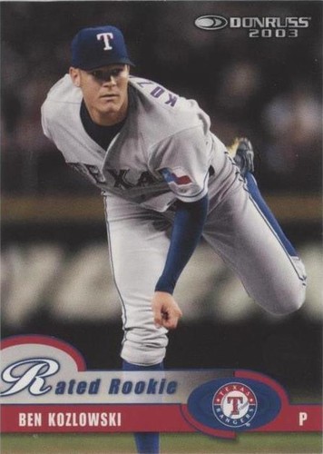 2003 Donruss - Ben Kozlowski #70