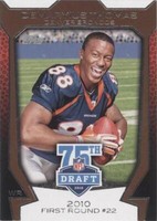 2010 Topps Demaryius Thomas #75DA-14