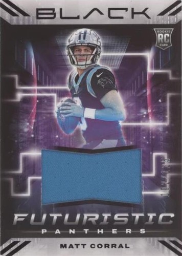 2022 Panini Black Matt Corral #FUT-MCO