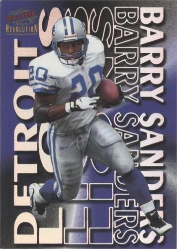 1998 Pacific Revolution Barry Sanders #12