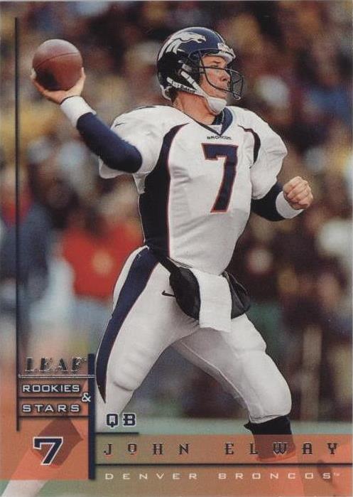 1998 Leaf Rookies & Stars John Elway #120