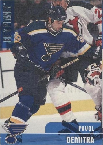 1999-00 In the Game Be A Player Memorabilia - Pavol Demitra #164