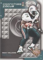 2002 Fleer Focus Jersey Edition Ricky Williams #17FF