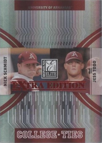 2007 Donruss Elite Extra Edition - Jess Todd Nick Schmidt #CT-2