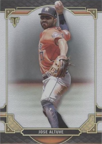 2022 Topps Triple Threads - Jose Altuve #3