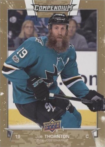 2017-18 Upper Deck Compendium - Joe Thornton #769
