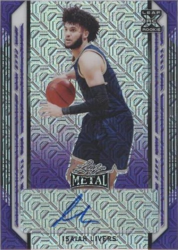 2021-22 Leaf Metal - Isaiah Livers #BA-IL1