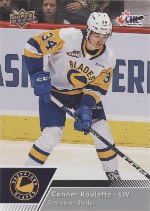 2022-23 Upper Deck CHL - Conner Roulette #213 (RC) for sale online | eBay