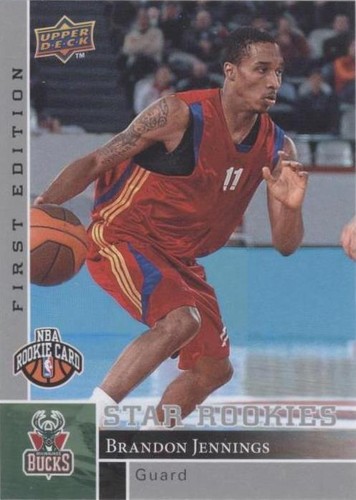 2009-10 Upper Deck First Edition - Brandon Jennings #178
