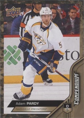 2016-17 Upper Deck Compendium - Adam Pardy #724