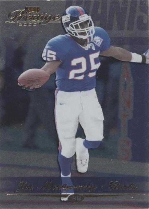 2000 Playoff Prestige Joe Montgomery #128
