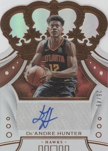 2019-20 Panini Crown Royale - De'Andre Hunter #CR-DAH