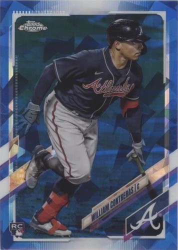 2021 Topps Chrome Sapphire Edition - William Contreras #390