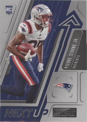 2022 Panini Playbook Pierre Strong Jr. #NU-39