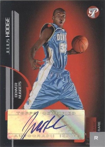 2005-06 Topps Pristine - Julius Hodge #203