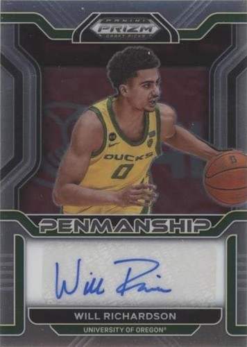 2022-23 Panini Prizm Draft Picks - Will Richardson #CP-WRI