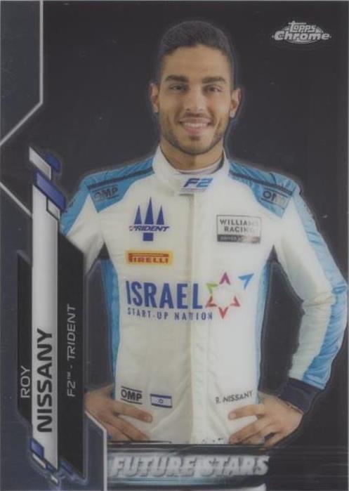 2020 Topps Chrome Formula 1 - Roy Nissany #55