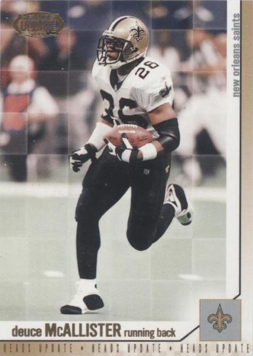 2002 Pacific Heads Update Deuce McAllister #108