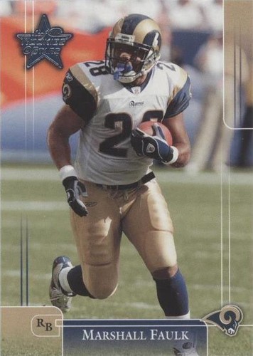 2002 Leaf Rookies & Stars Marshall Faulk #87
