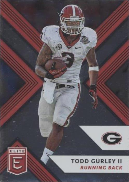 2018 Panini Elite Draft Picks Todd Gurley II #93
