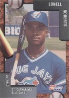 1992 Fleer ProCards Minor League - Lonell Roberts #3399