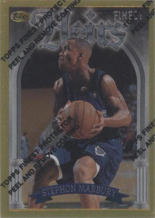 Topps Finest 1996-97 - Stephon Marbury #287